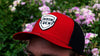 Custom Company Badge Hats With Logo - Mesh Trucker Hat – Dual Layered - Powder Coated Design