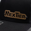 Custom Company Badge Hats With Logo - Mesh Trucker Hat – Single Layered - Powder Coated Design