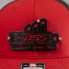 Custom Company Badge Hats With Logo - Mesh Trucker Hat – Single Layered - Powder Coated Design