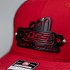 Custom Company Badge Hats With Logo - Mesh Trucker Hat – Dual Layered - Powder Coated Design