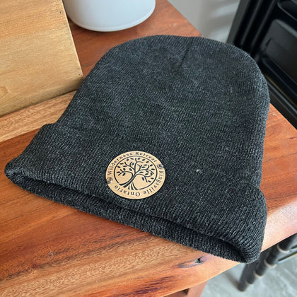 Custom Company Beanie - Raised Badge - Design Your Own